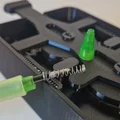 Bộ đếm cơ 7 Segment: adapter/miếng trung gian cho lò xo bút bi ngắn - Thumbnail 1