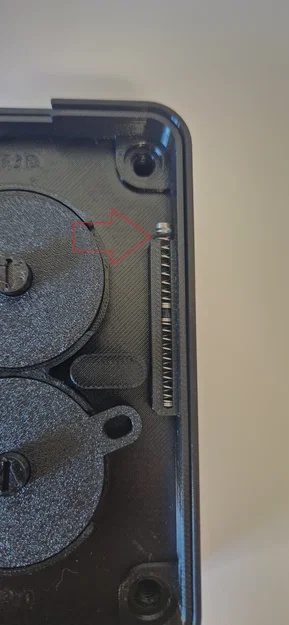 Bộ đếm cơ 7 Segment: adapter/miếng trung gian cho lò xo bút bi ngắn - Image 2