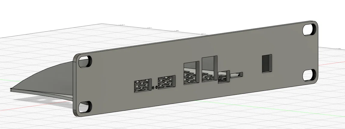 Giá rack 10-inch gắn Raspberry Pi Compute Module 4 IO Board - Image 1