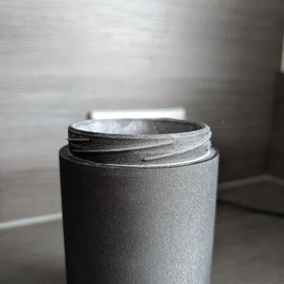 Hũ đựng cỡ lớn với nắp vặn dễ dàng (xoay 1/4 vòng)