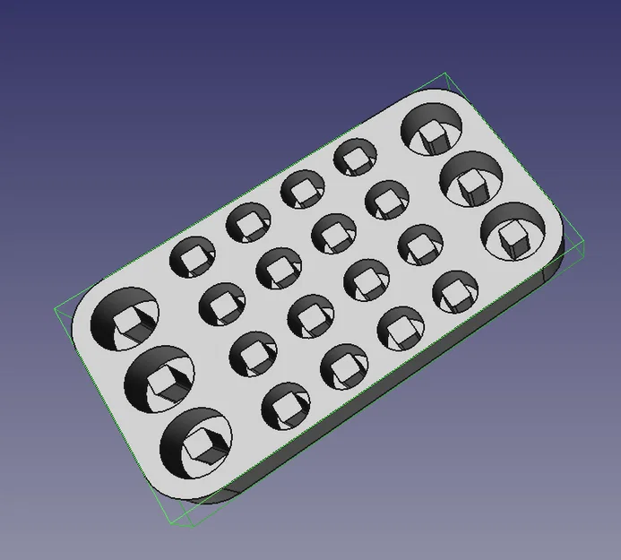 Khay sắp xếp socket 1/2 inch - Image 5