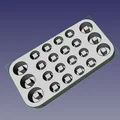 Khay sắp xếp socket 1/2 inch - Thumbnail 5