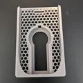 Giá đỡ thẻ nhân viên kèm RSA token thiết kế tổ ong độc đáo - Thumbnail 3