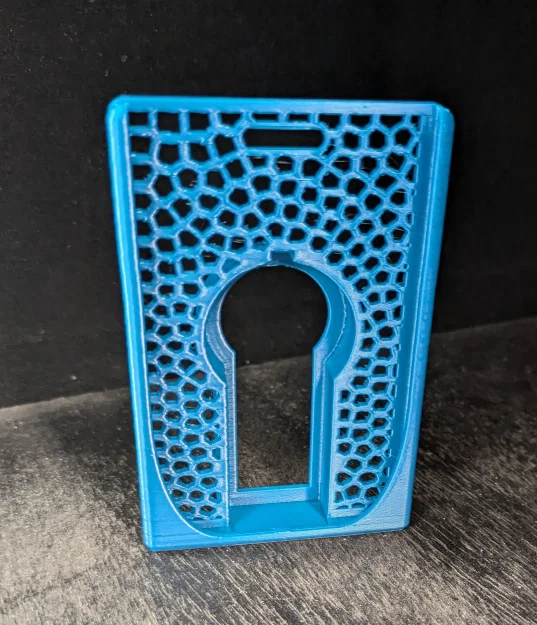 Holder thẻ RSA (badge) với họa tiết Voronoi - Image 2