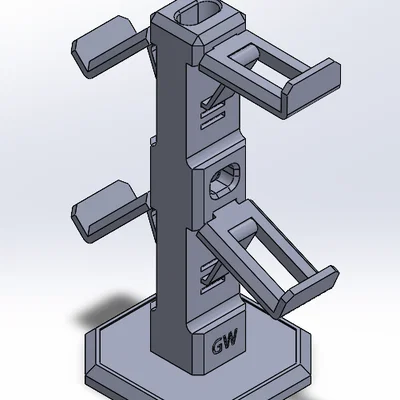 Giá đỡ controller và tai nghe (Controller and headset holder)