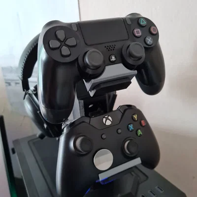Adapter tay cầm Xbox One & PS4 cho tháp treo Controller và headset holder