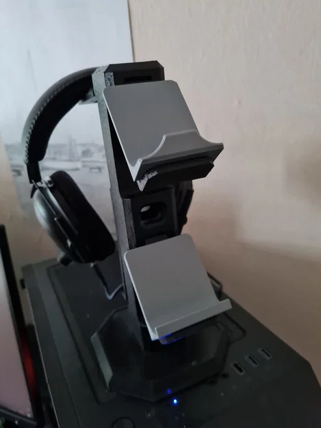 Adapter tay cầm Xbox One & PS4 cho tháp treo Controller và headset holder - Image 3