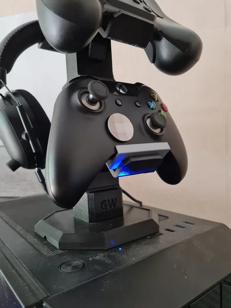 Adapter tay cầm Xbox One & PS4 cho tháp treo Controller và headset holder - Image 5