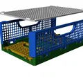 Thùng Crate gập được và xếp chồng (bản cũ) - Thumbnail 2