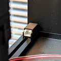 Ngàm gài snap-in JST-HX 2 pin 1515 (2-Pin JST-HX 1515 Snap-in Mount) - Thumbnail 1