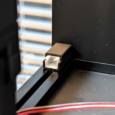 Ngàm gài snap-in JST-HX 2 pin 1515 (2-Pin JST-HX 1515 Snap-in Mount)