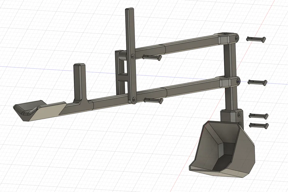 Cánh Tay Máy Xúc (Excavator Arm) - Image 2