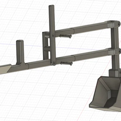 Cánh Tay Máy Xúc (Excavator Arm)