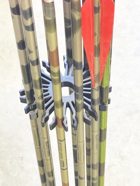 Kẹp cố định mũi tên in 3D - Giữ tên ngăn nắp trong ống đựng - Image 3