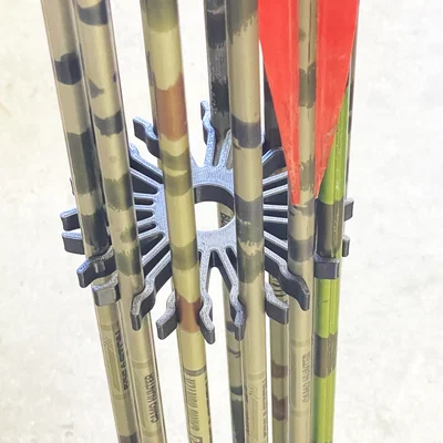 Kẹp cố định mũi tên in 3D - Giữ tên ngăn nắp trong ống đựng