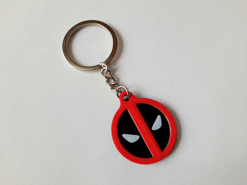 Móc khóa Deadpool (Deadpool Llavero - Deadpool Keychain) - Image 1
