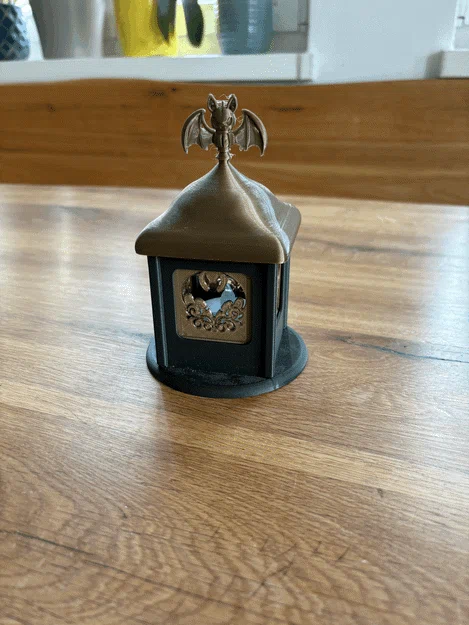 Đèn Halloween-Lamp/Halloween-Lampe (đèn bàn cho nến tealight điện) - Image 2