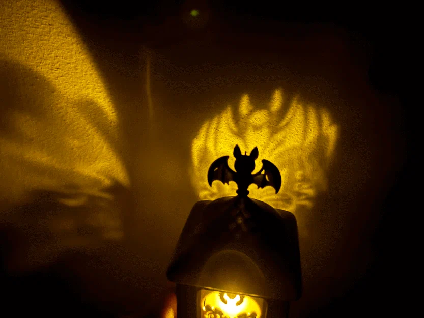 Đèn Halloween-Lamp/Halloween-Lampe (đèn bàn cho nến tealight điện) - Image 9