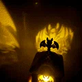 Đèn Halloween-Lamp/Halloween-Lampe (đèn bàn cho nến tealight điện) - Thumbnail 9
