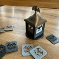 Đèn Halloween-Lamp/Halloween-Lampe (đèn bàn cho nến tealight điện) - Thumbnail 10