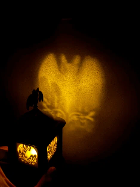 Đèn Halloween-Lamp/Halloween-Lampe (đèn bàn cho nến tealight điện) - Image 19