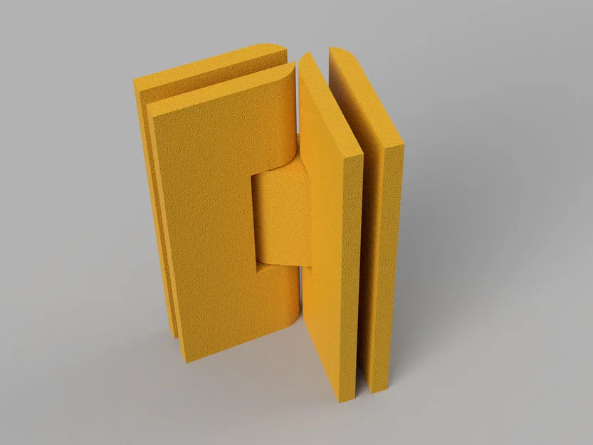 Bản lề xoay 360 độ in 3D - Thiết kế thông minh không cần Support - Image 1