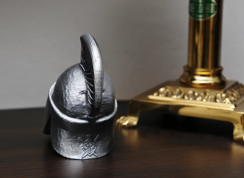 Mô hình Mũ giáp Đấu sĩ (Gladiator's Helmet) làm chặn giấy trang trí - Image 2