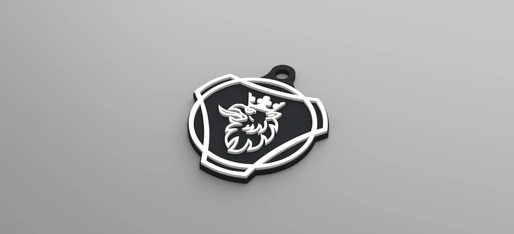 Móc khóa Scania 3D – Phụ kiện độc đáo cho tín đồ xe tải - Image 1