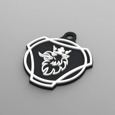 Móc khóa Scania 3D – Phụ kiện độc đáo cho tín đồ xe tải