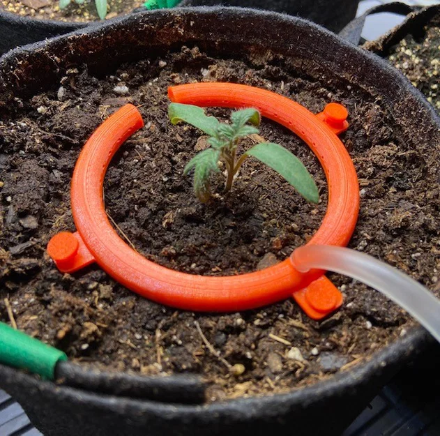 Vòng tưới nhỏ giọt (Drip Irrigation Ring) cho cây trồng chậu - Image 1