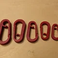 Camping Carabiner 20mm - 55mm (Carabiner cường lực, parametric Freecad) - Thumbnail 1
