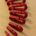 Camping Carabiner 20mm - 55mm (Carabiner cường lực, parametric Freecad) - Thumbnail 2