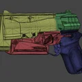 Mô hình súng 10mm Pistol từ game Fallout 4 - In 3D cực chất - Thumbnail 3