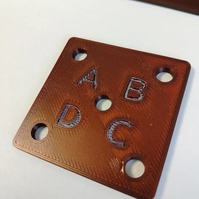 Bộ thẻ dệt Tablet Weaving kiểu Celtic (kèm con thoi) cho dân thủ công