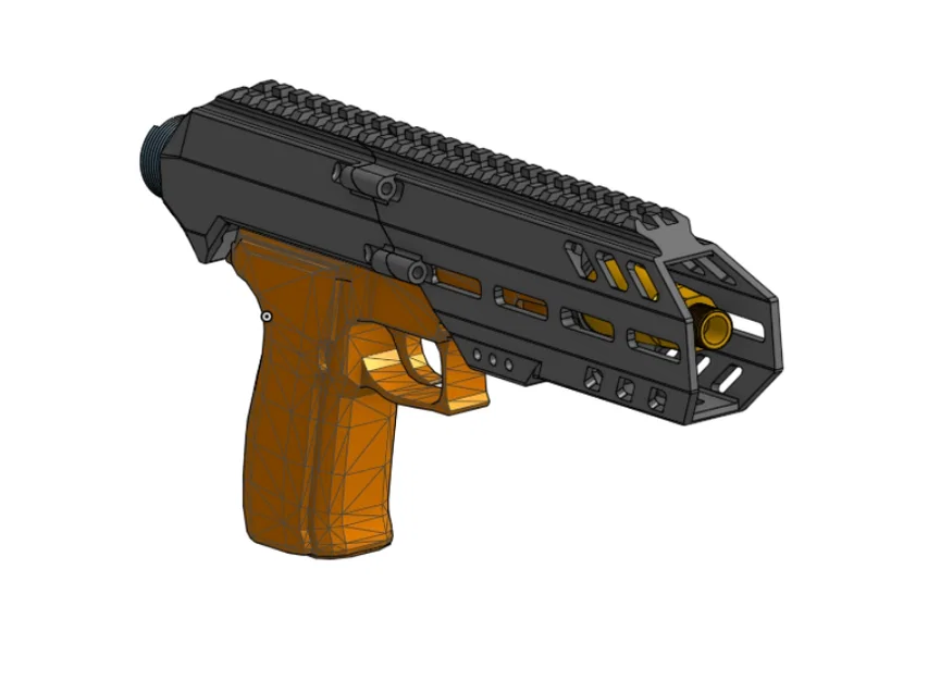 Bộ khung Carbine Kit Firefly cho Airsoft P226 (In 3D) - Image 5