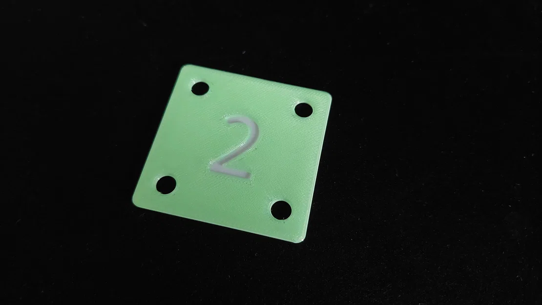 Thẻ dệt bảng (Tablet Weaving Cards) mỏng 1.2mm hỗ trợ dệt thủ công - Image 3