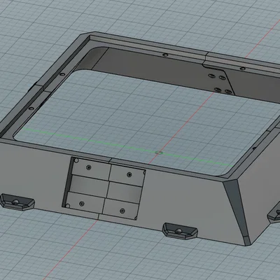 Tophat Voron 2.4 tích hợp màn hình cảm ứng (integrated touchscreen)