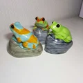 Mô hình ếch 3D trên đá (Frog on a rock) - Thumbnail 4