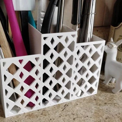 Khay đựng dụng cụ nhà bếp 3D (Utensil Basket Caddy) tiện lợi