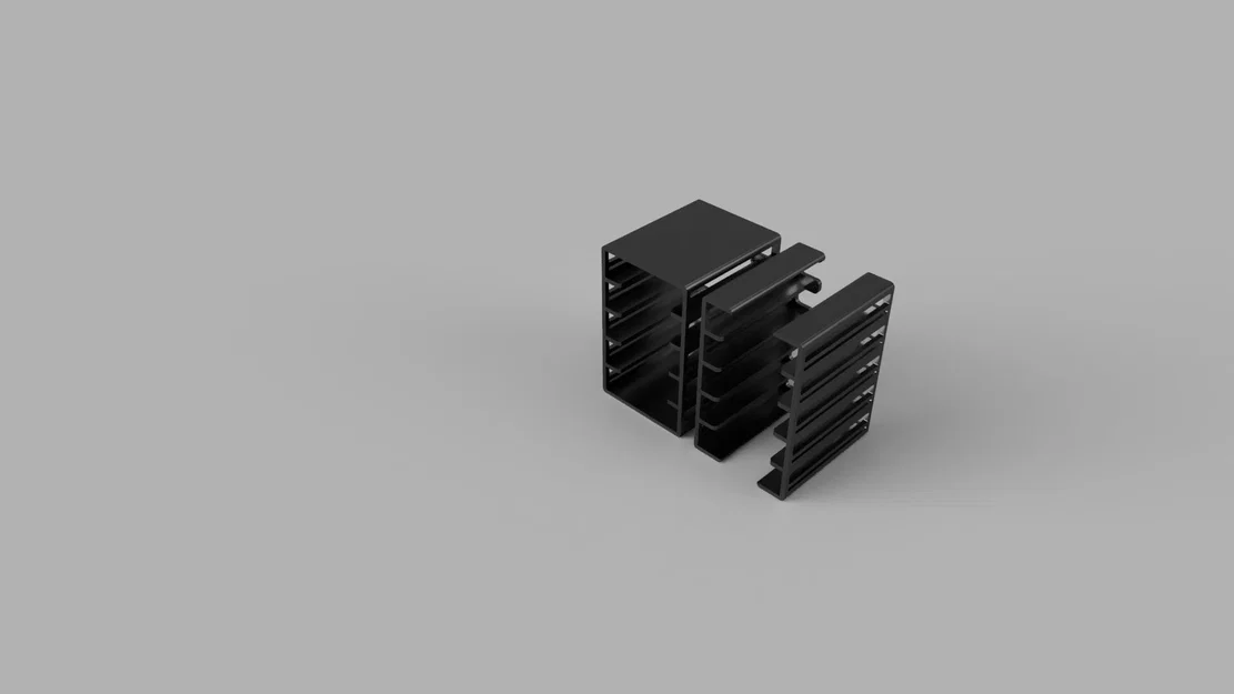 Khung kệ đựng ổ cứng 3.5inch HDD Rack thiết kế thông minh - Image 1
