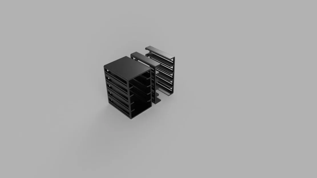 Khung kệ đựng ổ cứng 3.5inch HDD Rack thiết kế thông minh - Image 2