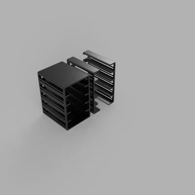 Khung kệ đựng ổ cứng 3.5inch HDD Rack thiết kế thông minh