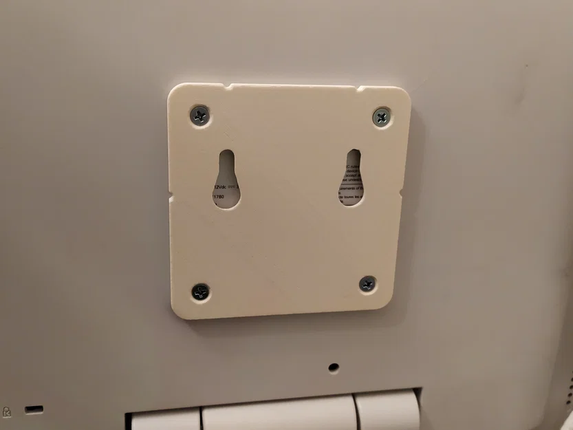 Tấm VESA 75x75mm cố định (Vesa mount plate 75x75mm fixed) - Image 3