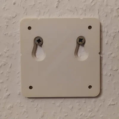 Tấm VESA 75x75mm cố định (Vesa mount plate 75x75mm fixed)