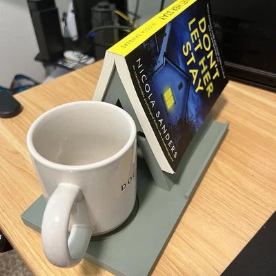 Giá Đỡ Sách Đa Năng Tích Hợp Khay Để Cốc Và Ngăn Kéo