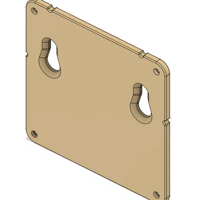 Tấm gắn tường màn hình chuẩn VESA 100x100mm