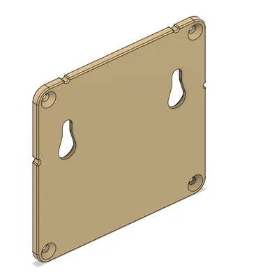 Tấm gắn tường màn hình chuẩn VESA 100x100mm