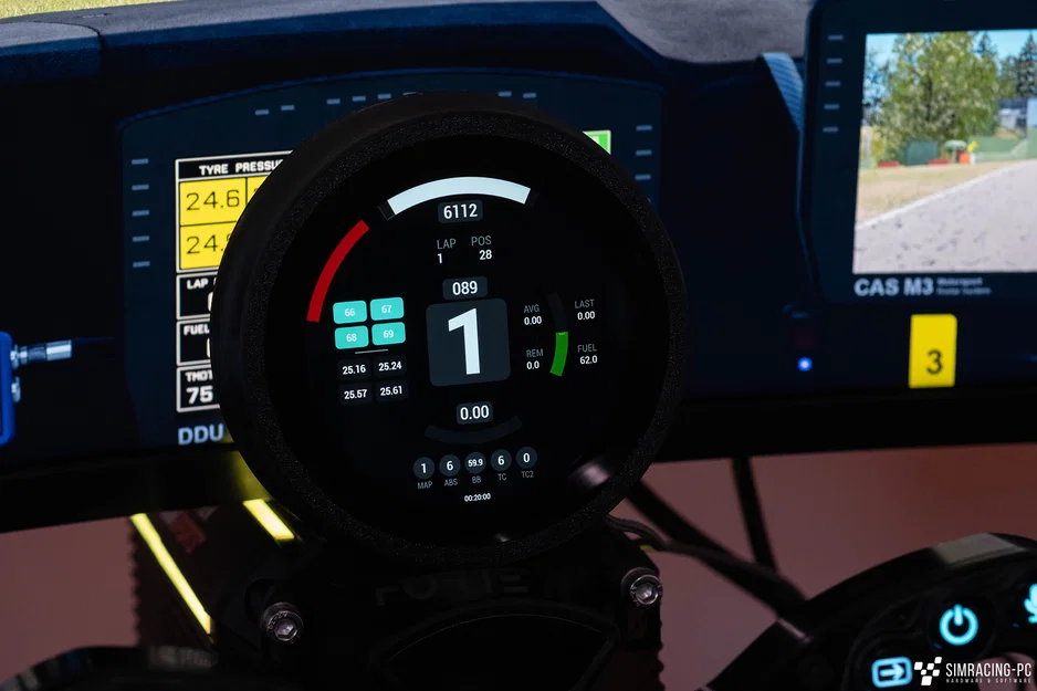 Màn hình VoCore 3.4 inch / Dashboard Simracing (Fanatec/Asetek/khác) - Image 1