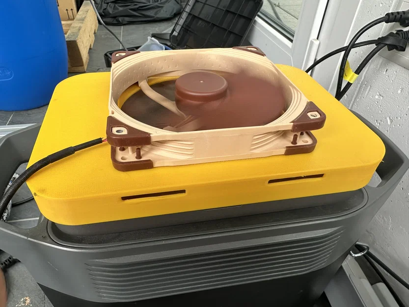 Nắp EcoFlow Power Stream Cover (gắn quạt Noctua 140mm) - Image 1