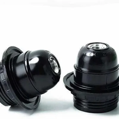 Giá kẹp cho đui đèn E27 nhựa – ren tripod 1/4"